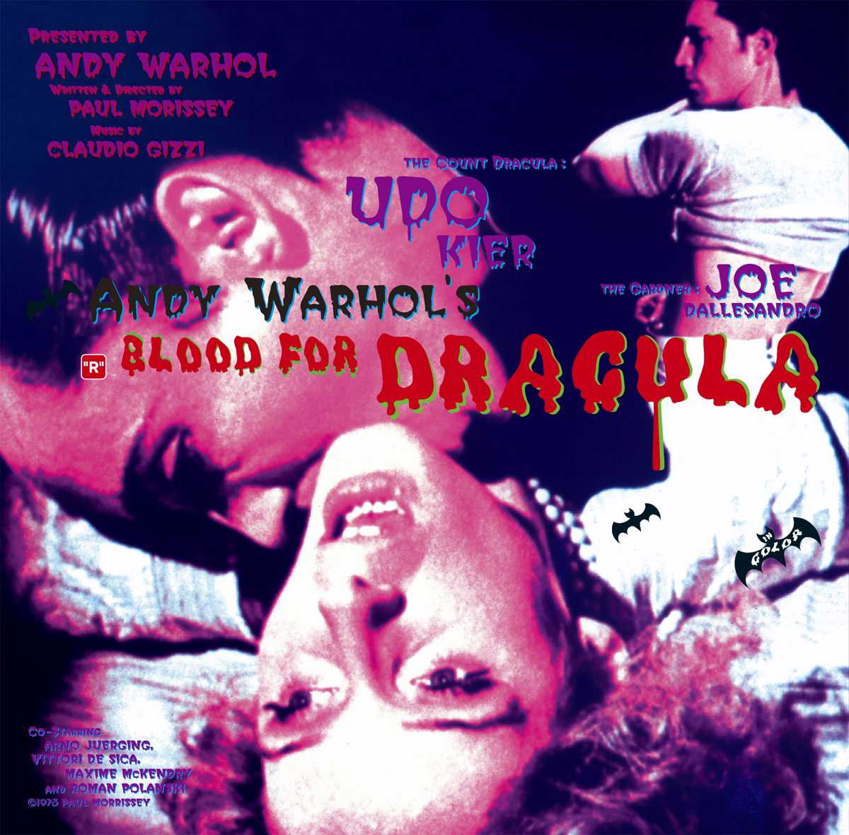 Andy Warhol’s “Heat” “Blood for Dracula” “Flesh for Frankenstein”