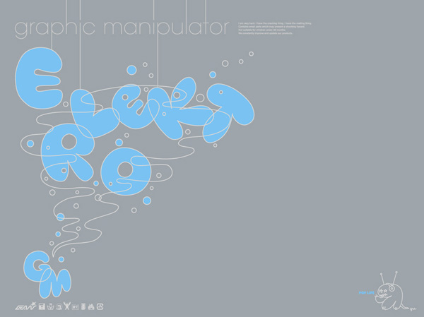 Graphic Manipulator “Elektro”