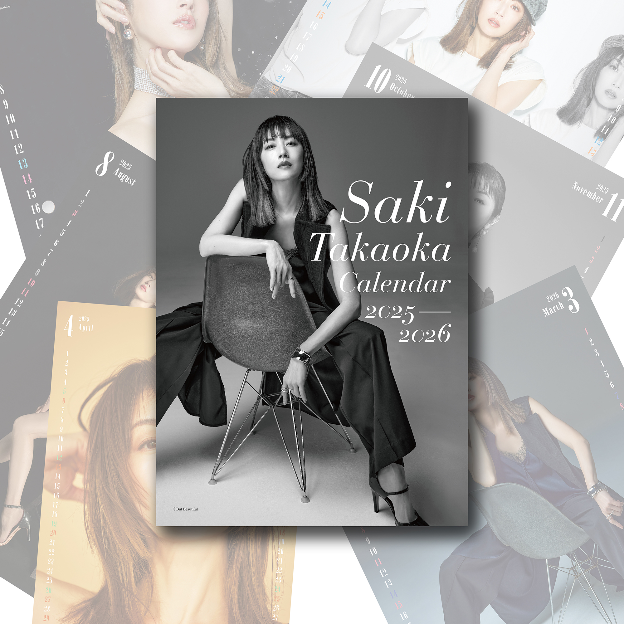Saki Takaoka “Calendar 2025-2026”
